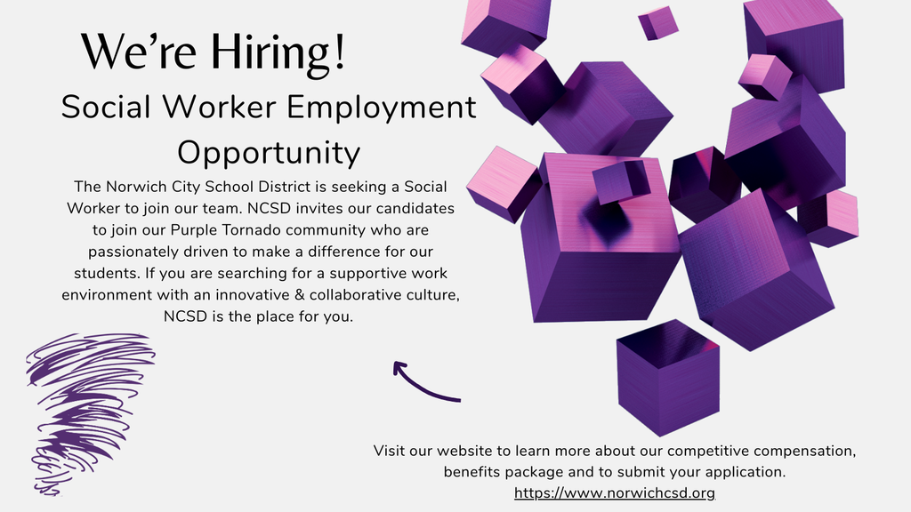 We're Hiring! Social Worker Employment Opportunity!
