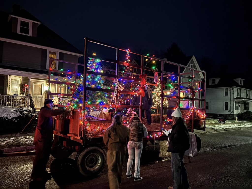 So proud of these 12 Norwich FFA members! They bundled up, braved the cold, and came together tonight to decide on the theme for this year’s Parade of Lights float!  Their teamwork, creativity, and dedication to promoting agricultural education and representing Norwich FFA shines brighter than the parade lights themselves!