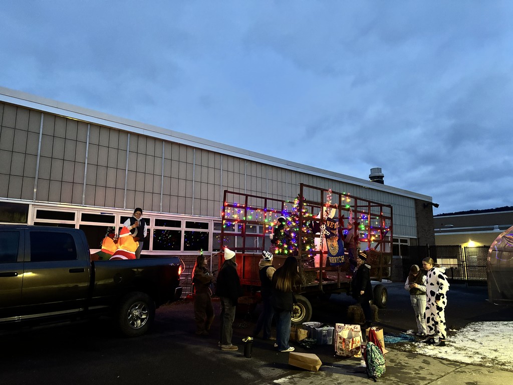 So proud of these 12 Norwich FFA members! They bundled up, braved the cold, and came together tonight to decide on the theme for this year’s Parade of Lights float!  Their teamwork, creativity, and dedication to promoting agricultural education and representing Norwich FFA shines brighter than the parade lights themselves!