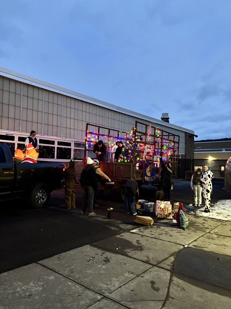 So proud of these 12 Norwich FFA members! They bundled up, braved the cold, and came together tonight to decide on the theme for this year’s Parade of Lights float!  Their teamwork, creativity, and dedication to promoting agricultural education and representing Norwich FFA shines brighter than the parade lights themselves!