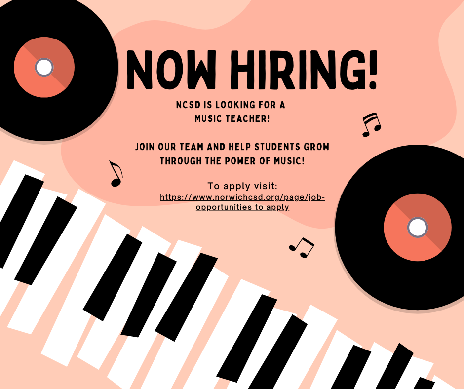 Check out our latest job opportunity at NCSD!