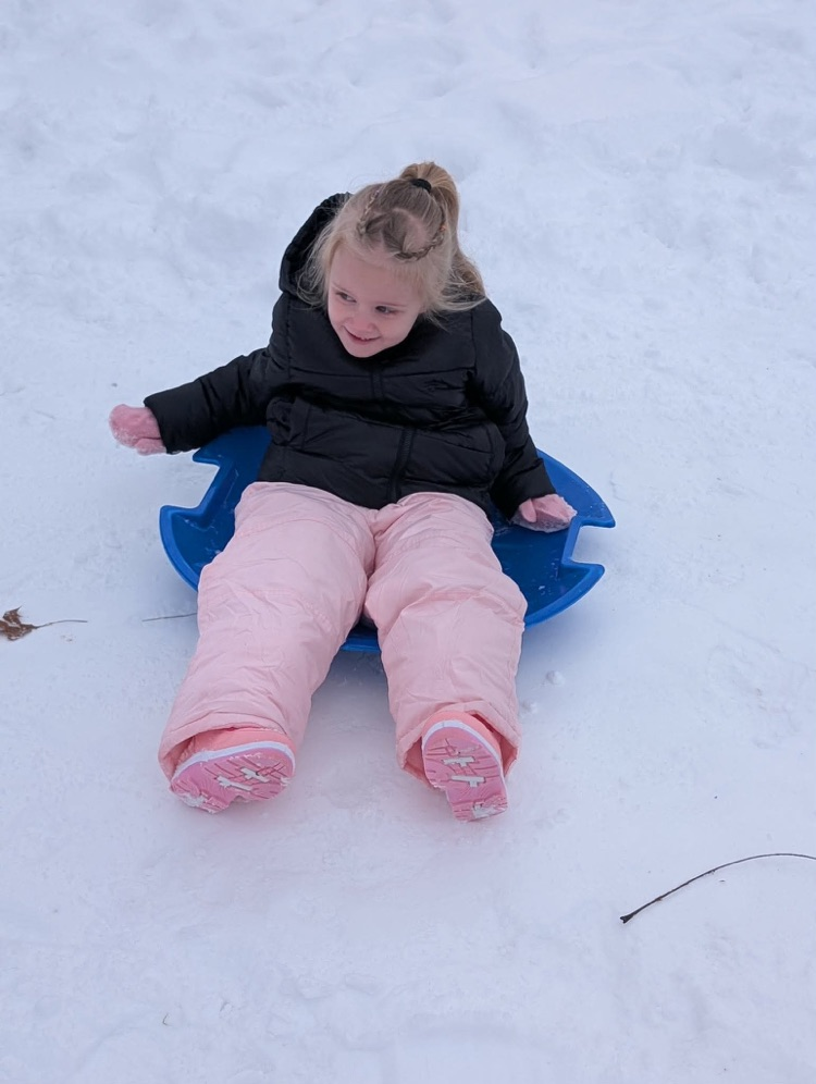 Sledding fun!