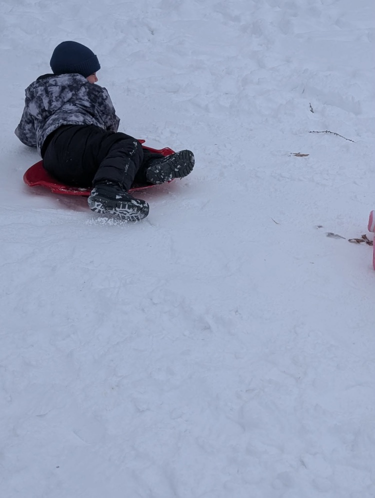Sledding fun!