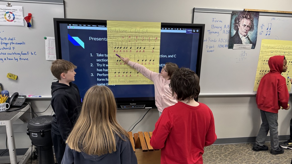 4th grade composers collaborating.