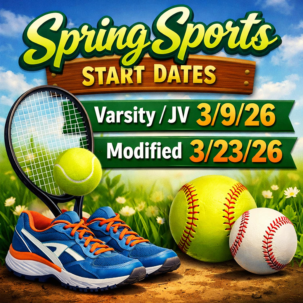 Spring sports start dates announcement