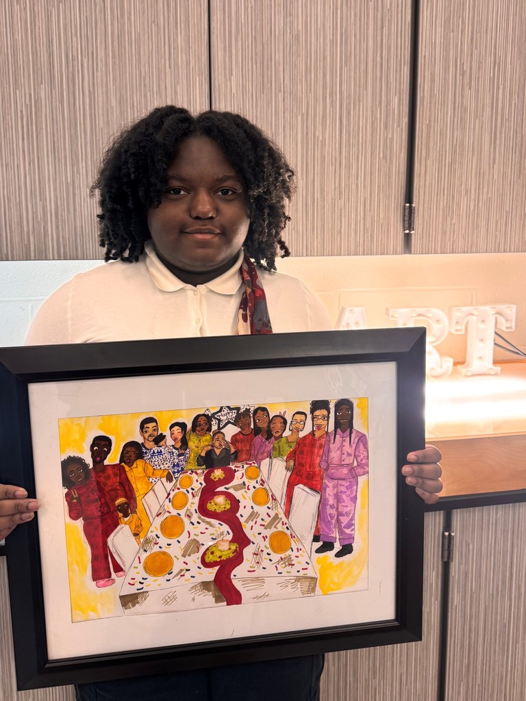 Allison Hall 8th Grade student selected for the Young at Art, Fenimore Museum Exhibition