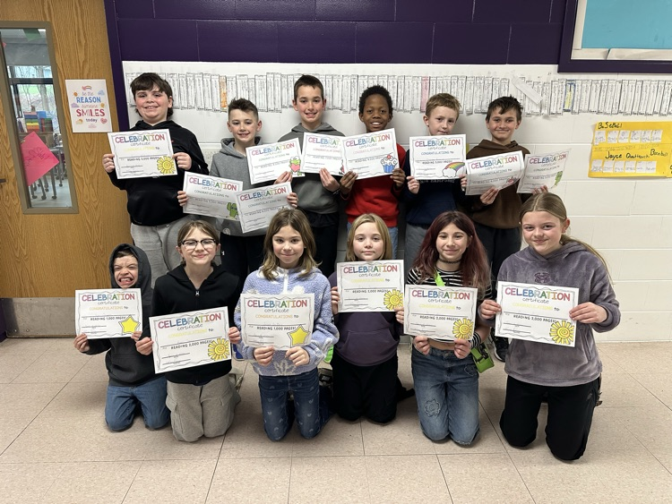 March Reading Awards