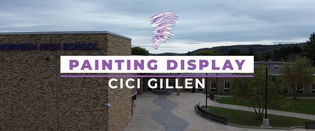 CiCi Gillen displays two pieces painted throughout the year in art class see them here on Showcase Arts TV: https://youtu.be/ivlQ41WJJOk?si=R5oY45FYQPY7N3zb
