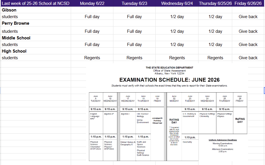 25-26 School Year End of Year Calendar