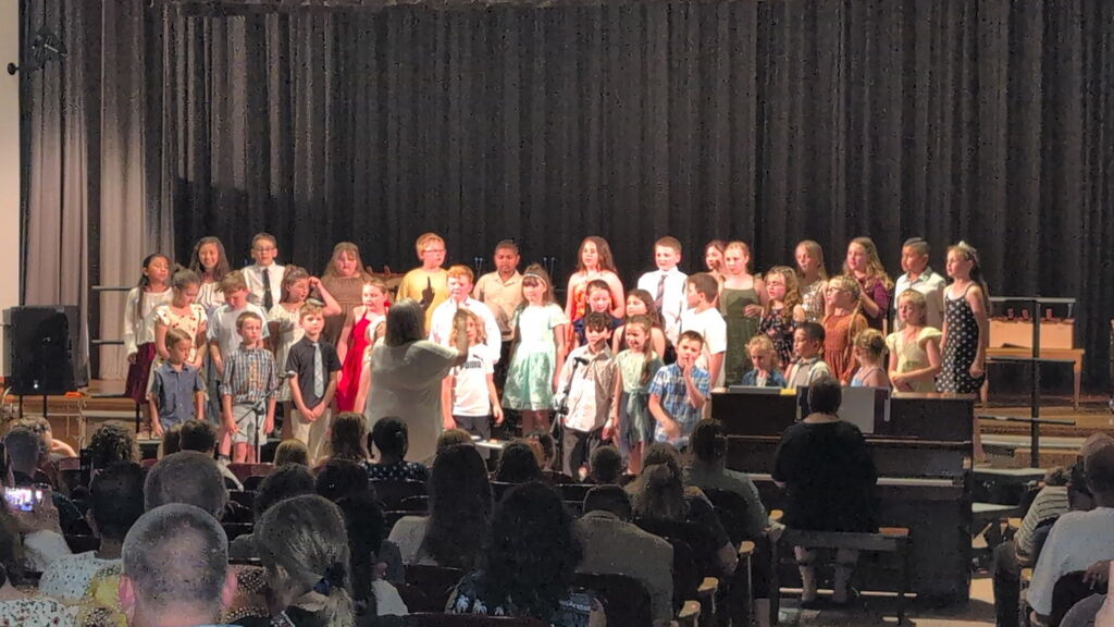 3rd and 4th grade choruses