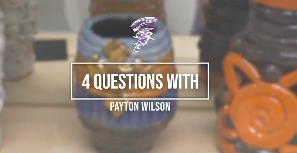 See Payton Wilson answer 4 Questions about art and what he’s loved the most this year in ceramics on Showcase Arts TV: https://drive.google.com/file/d/1pJL_JspCtp8mxfu2OyS01Hfy8pgFMclz/view?usp=drivesdk