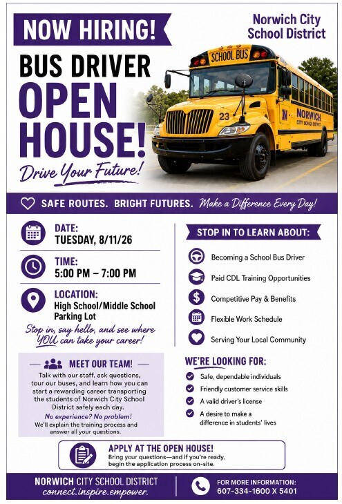 Bus Driver Open House