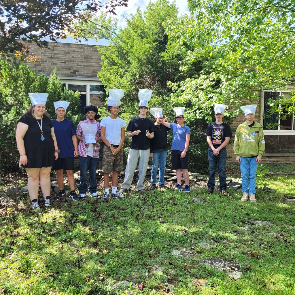 Culinary Techniques Students in their Chef Hats