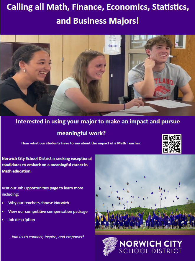 Math Teacher vacancy