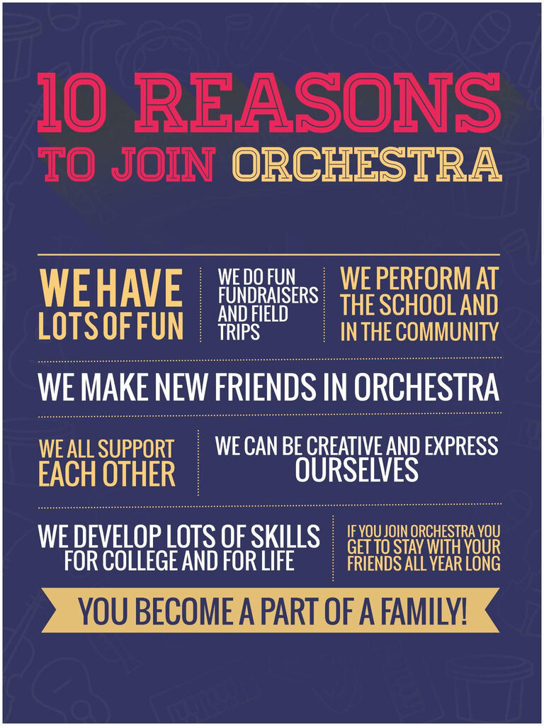 10 Reasons to Join Orchestra