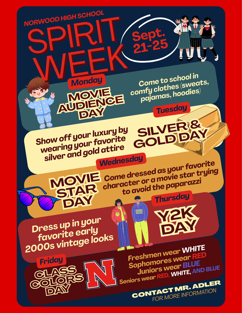Spirit Week Flyer