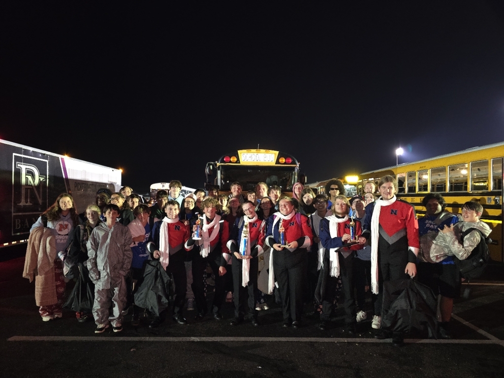 Marching Band with trophy
