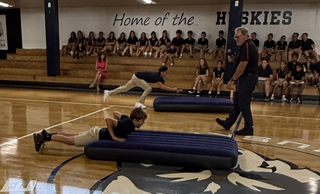 7th Grade Air Mattress Race