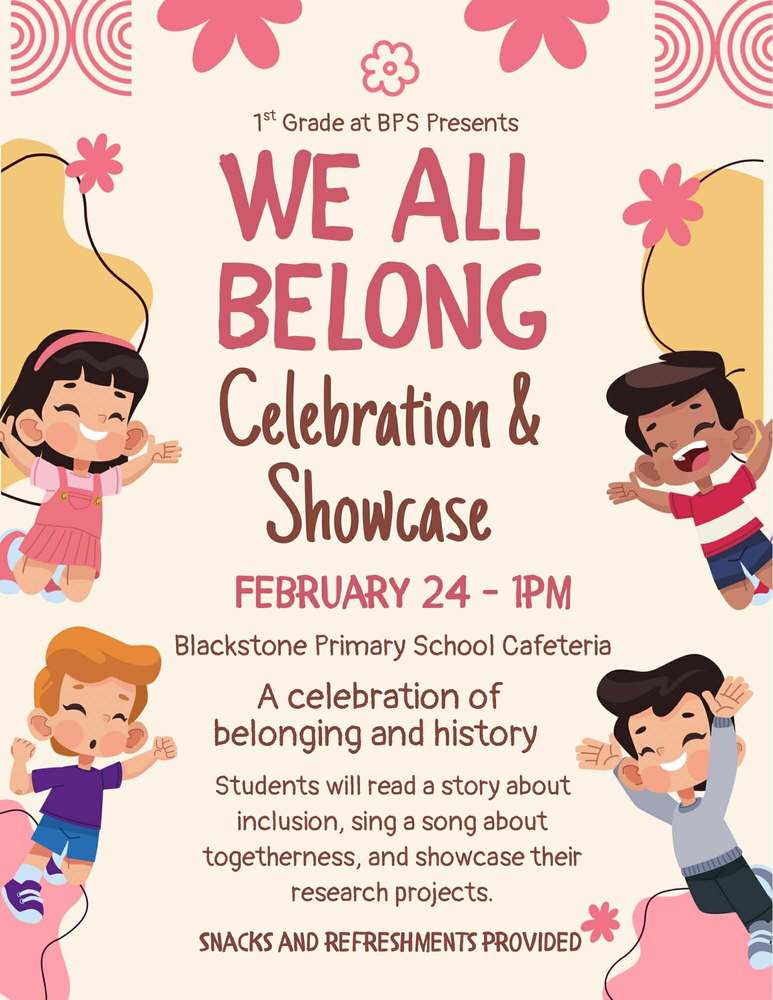 We All Belong- First Grade Showcase