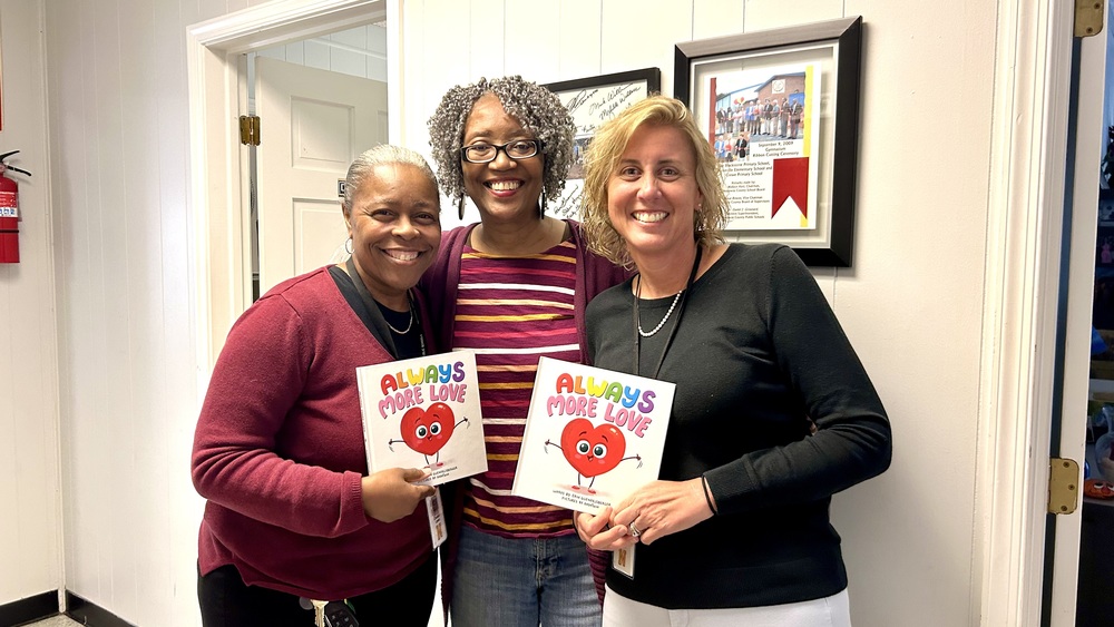book donation and staff