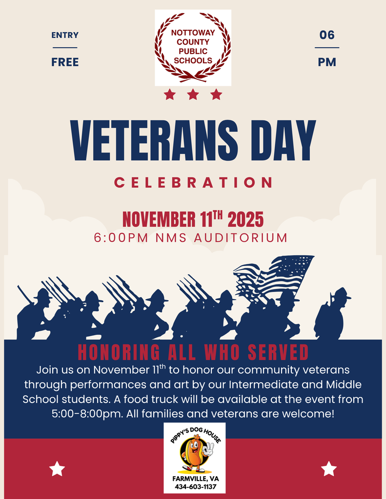 Blue Red Retro Veterans Day Flyer (1)