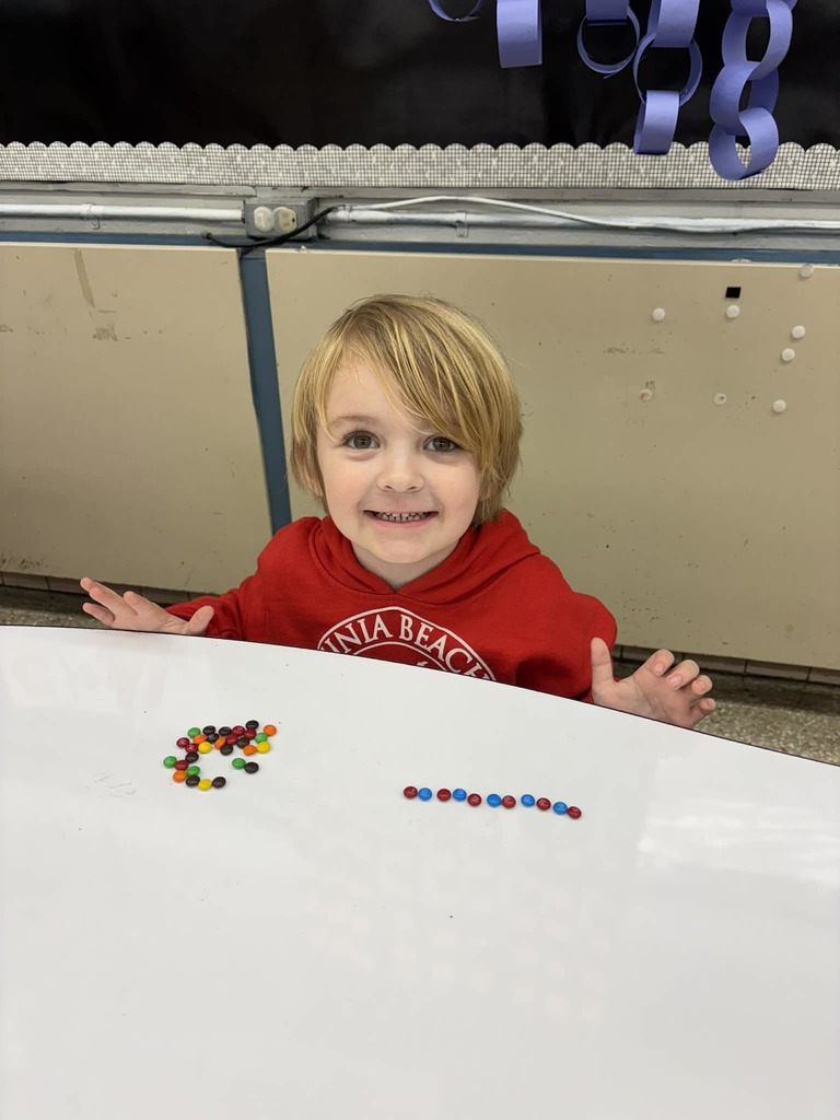 AB patterns with M&Ms!