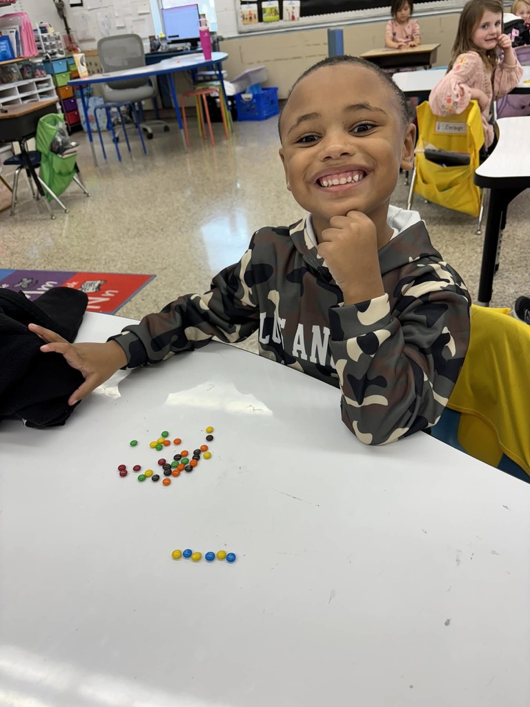 AB patterns with M&Ms!