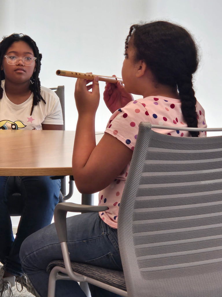 Students at the Virginia Museum of History & Culture.