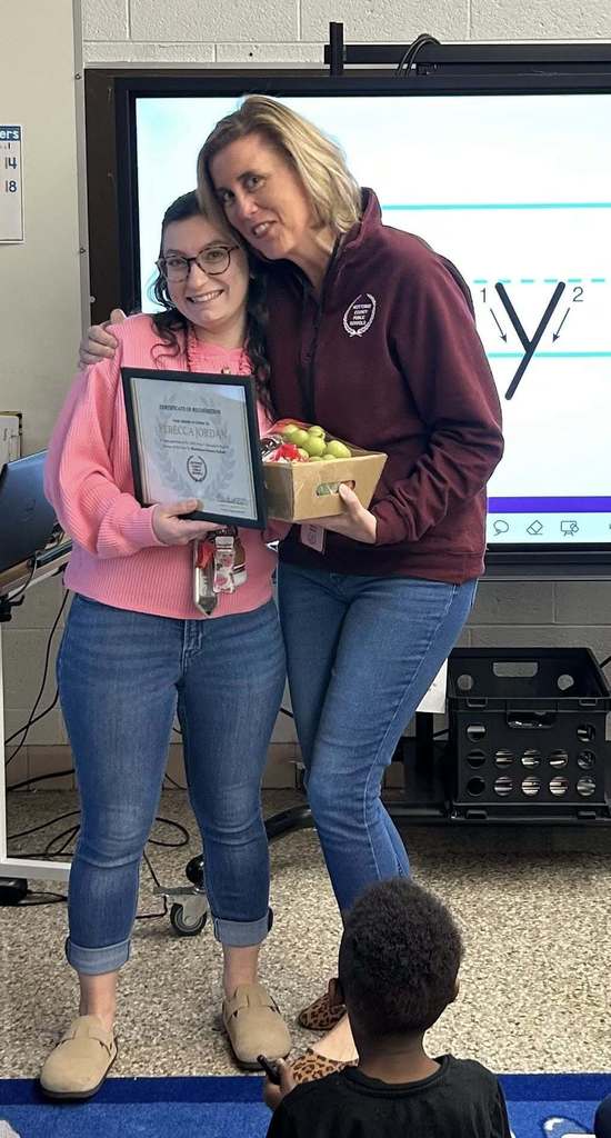 Teacher of the Year- Ms. Rebecca Jordan