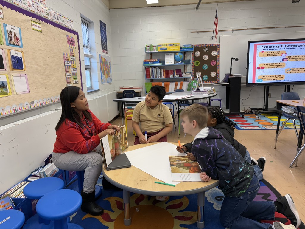 Third grade group work.