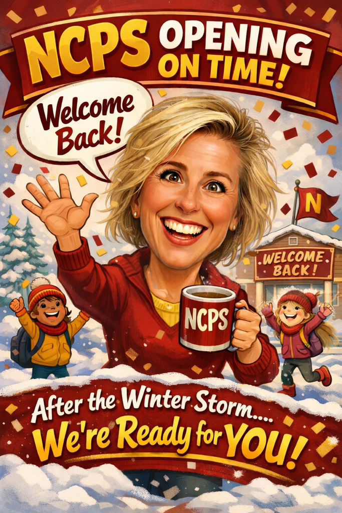 NCPS welcomes students after winter storm-