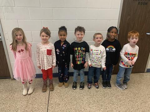 Celebrating Valentine's Day and the 100th Day of School