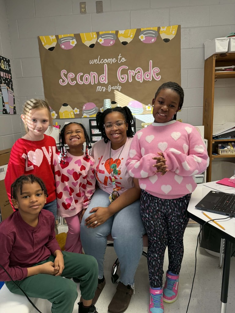 Celebrating Valentine's Day and the 100th Day of School