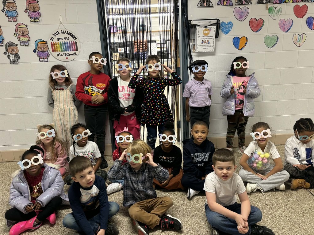 Celebrating Valentine's Day and the 100th Day of School