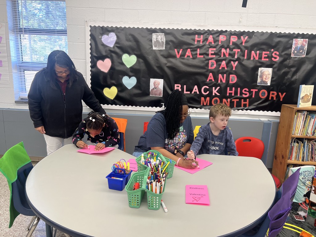 Celebrating Valentine's Day and the 100th Day of School
