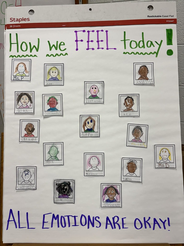 Students learning about emotions.