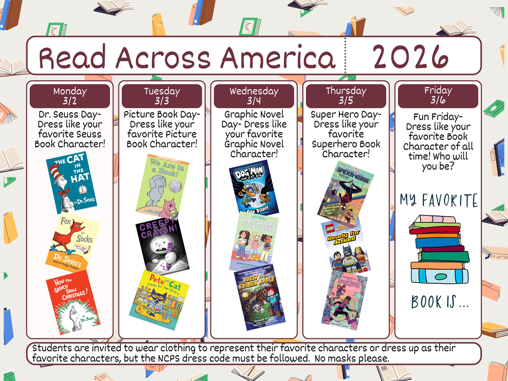 Read Across America Spirit Week