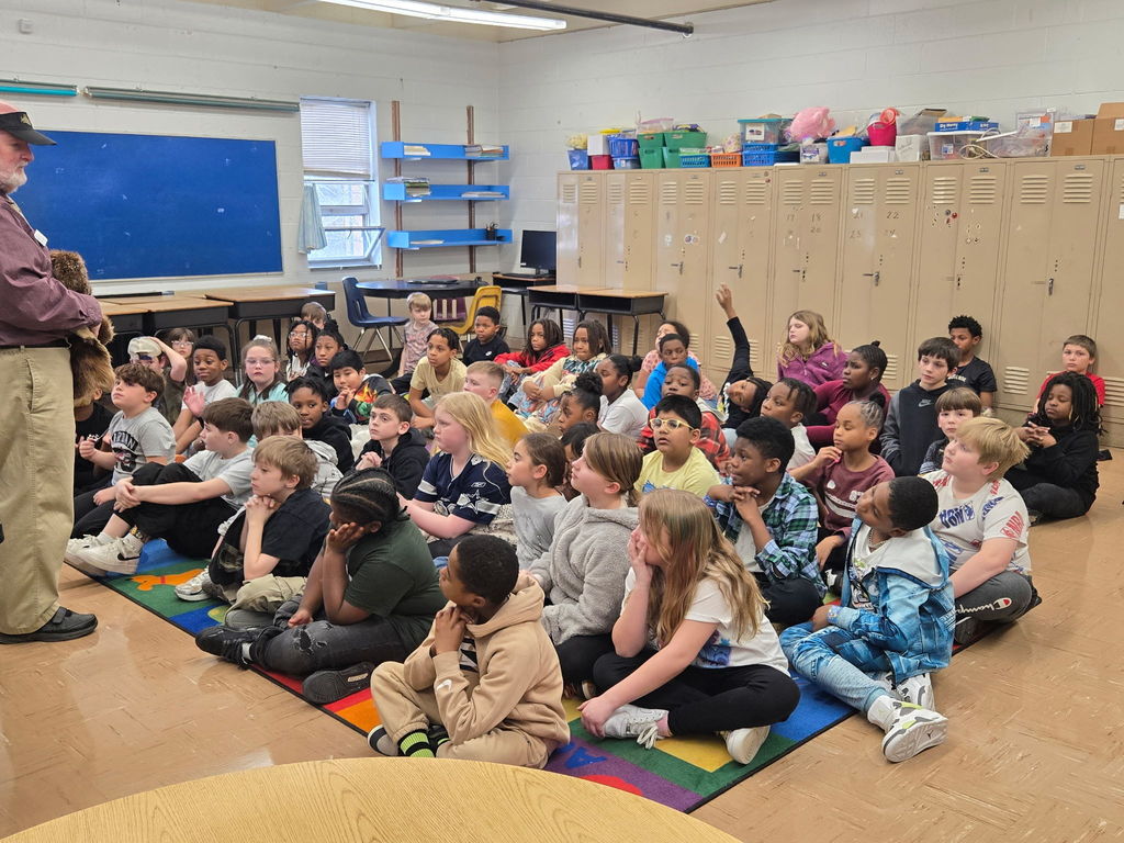 Jamestown Outreach Program with 4th Grade