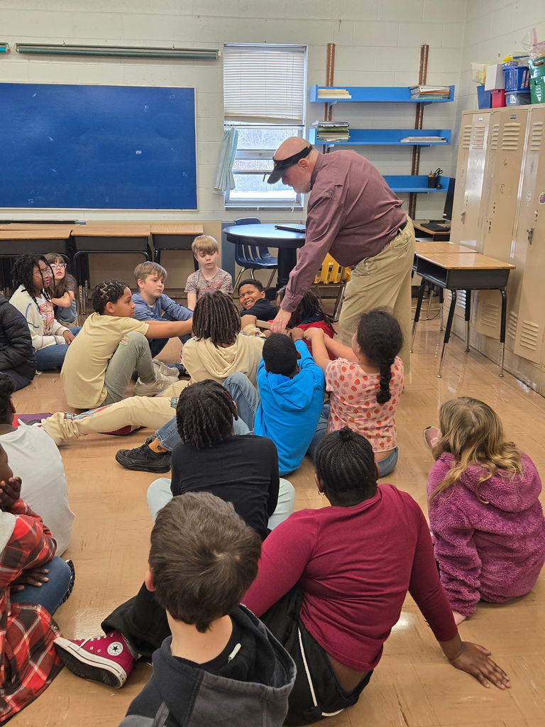 Jamestown Outreach Program with 4th Grade