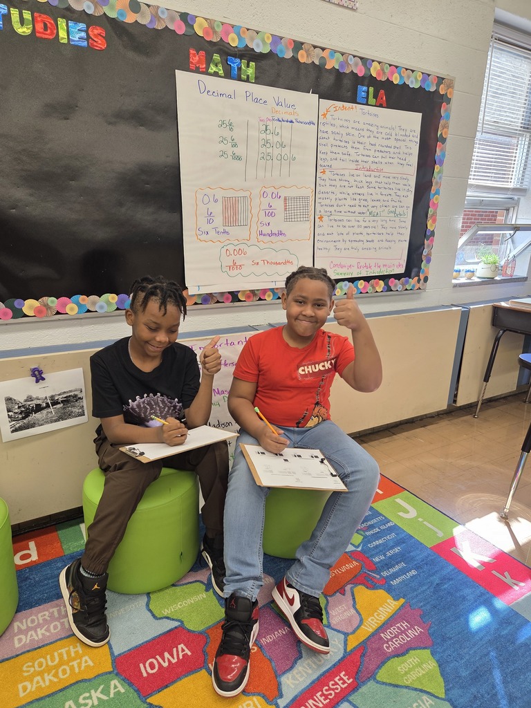 Fourth Grade Math Students