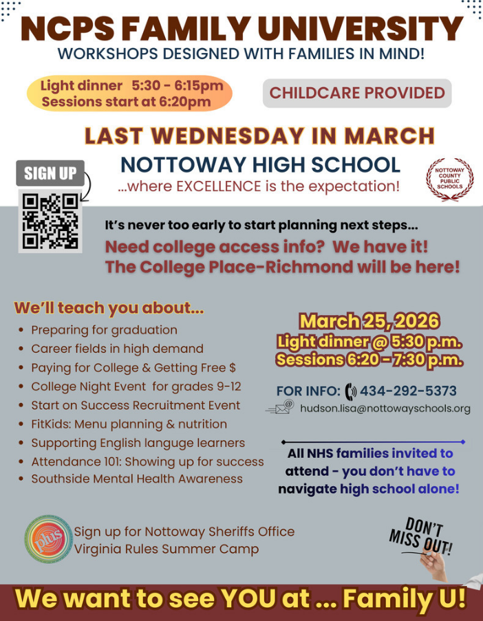 NCPS Family University- English