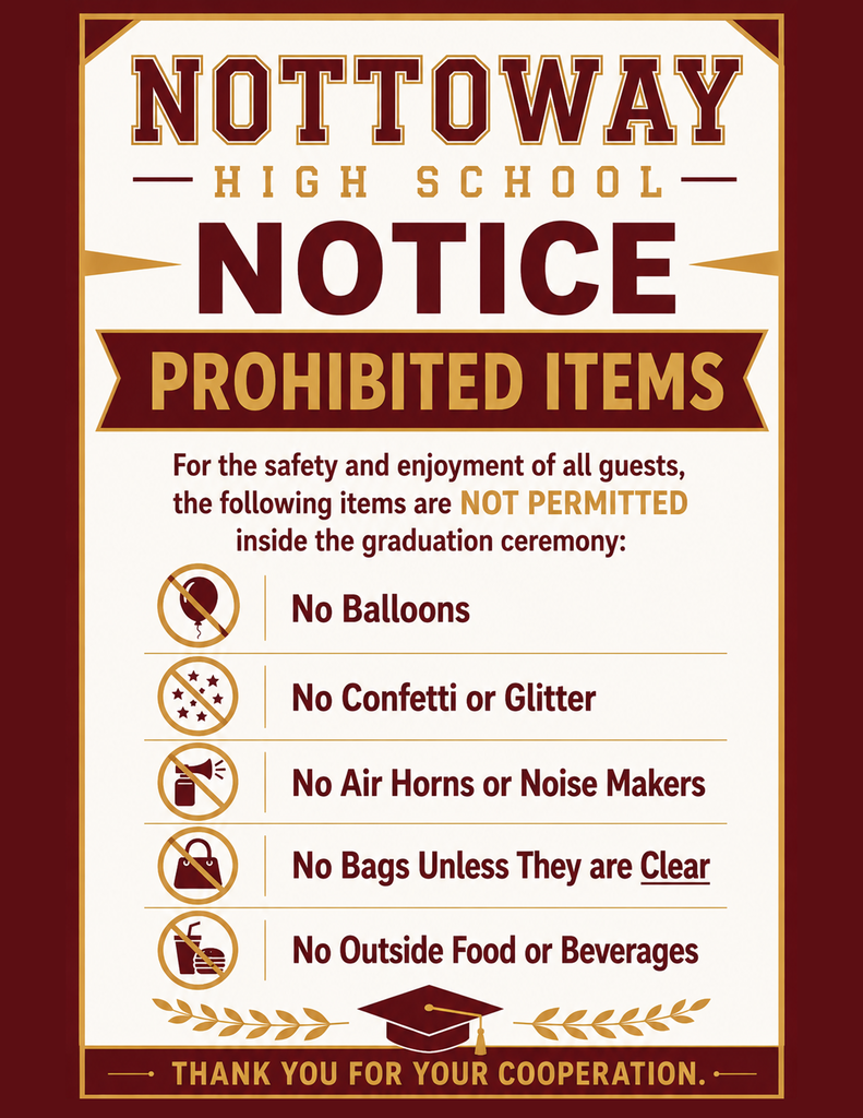 Graduation Notice