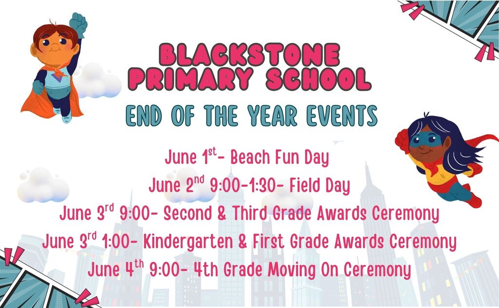 End of the Year Events