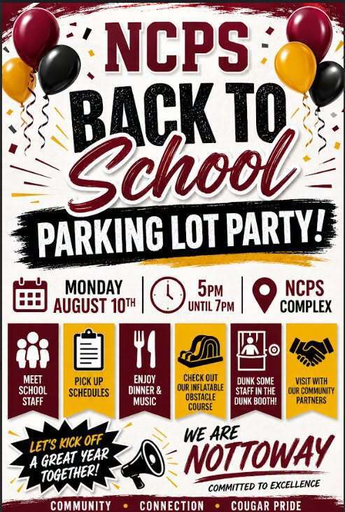 Back to School Parking Lot Party