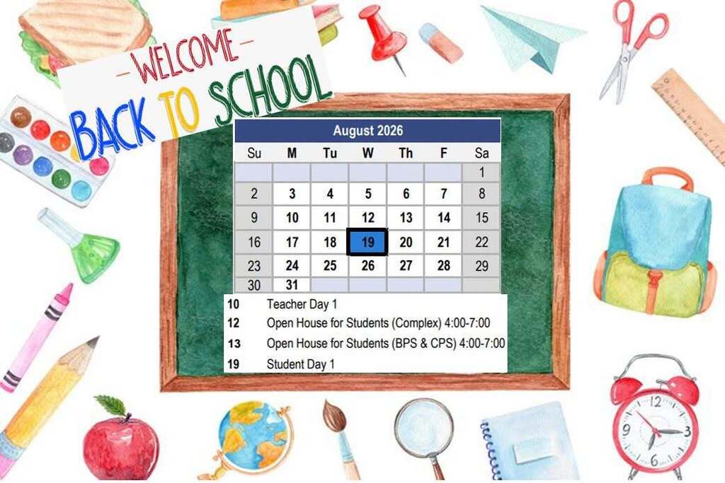 Back to School Dates