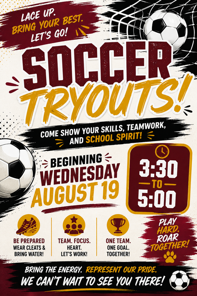 Soccer Announcement
