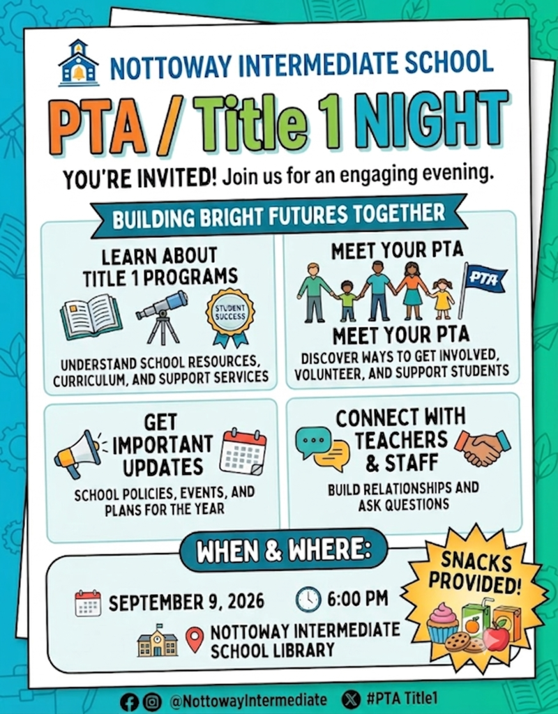 PTA/ Title 1 Flyer
