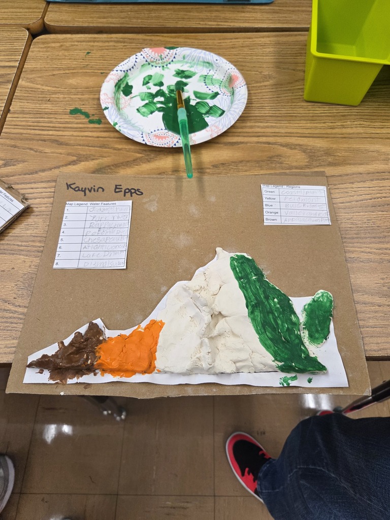 4th Grade Landform Maps