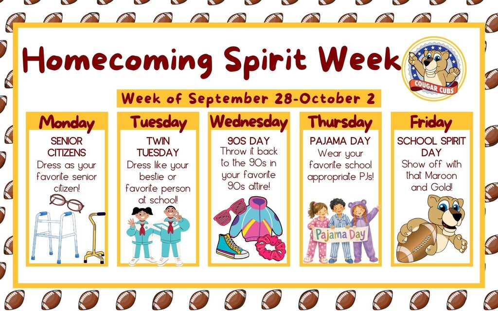 Homecoming Spirit Week- English
