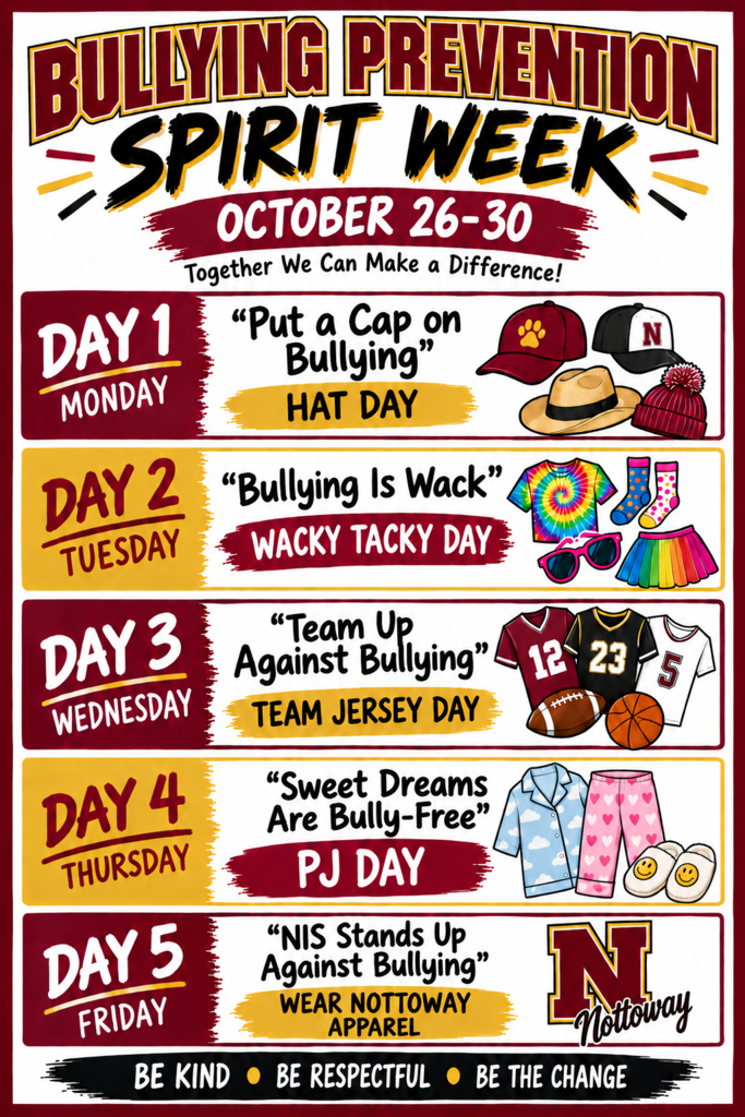 Bully Prevention Spirit Week